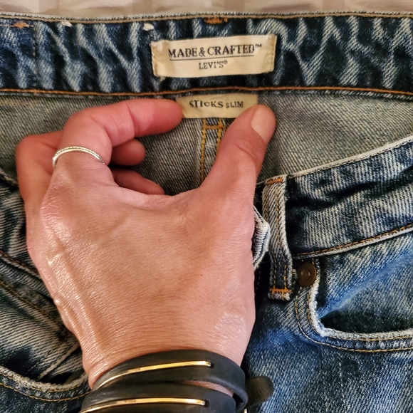 LEVI'S MADE AND CRAFTED, STICKS SLIM, SIZE 26/32 - Picture 4 of 7